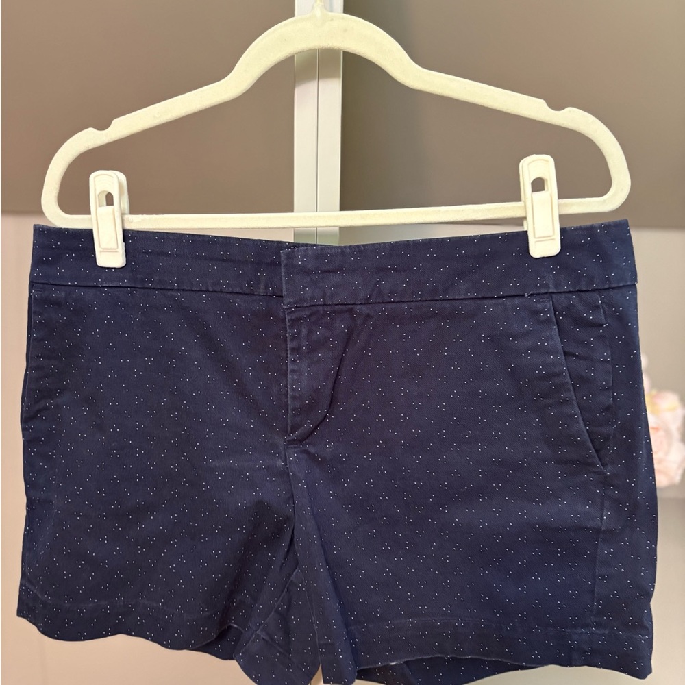 Tommy Hilfiger Navy Dot Shorts, 10